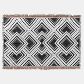 Deko-Design in Schwarz-Weiß Decke (Vorderseite)