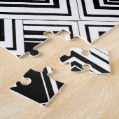 Deko-Design in Schwarz-Weiß Puzzle (Seite)
