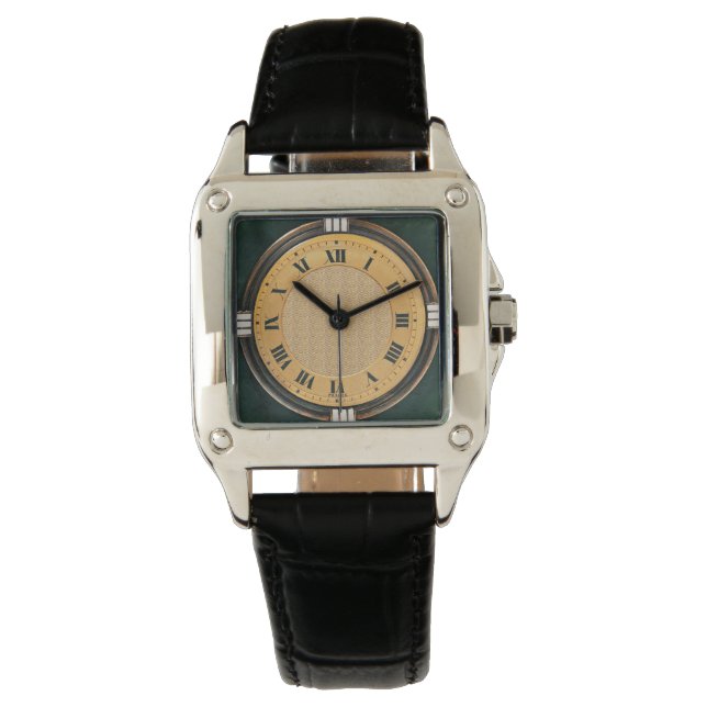 Deko-Design-Uhr Armbanduhr (Vorderseite)