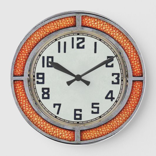 Deko Design Wall Clock Große Wanduhr (Vorderseite)