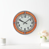 Deko Design Wall Clock Große Wanduhr (Zuhause)