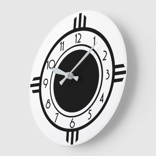 Deko Design Wall Clock Große Wanduhr (Winkel)
