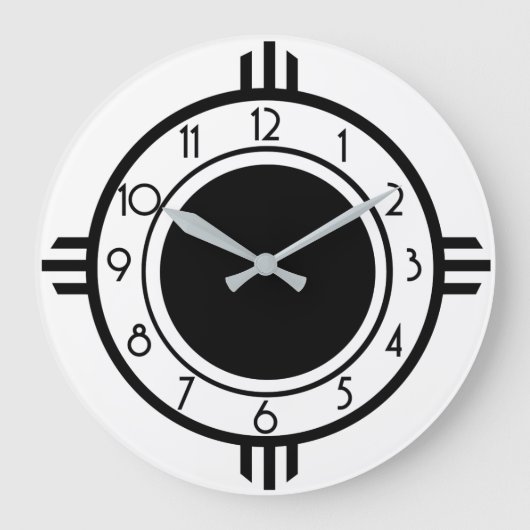 Deko Design Wall Clock Große Wanduhr (Vorderseite)