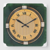Deko Design Wall Clock Quadratische Wanduhr (Vorderseite)