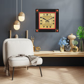 Deko Design Wall Clock Quadratische Wanduhr