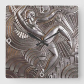 Deko Design Wall Clock Quadratische Wanduhr (Vorderseite)