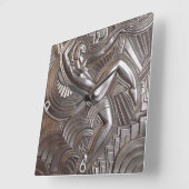 Deko Design Wall Clock Quadratische Wanduhr (Winkel)