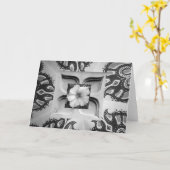 Deko-DETAIL I Karte (Gelbe Blume)