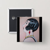 Deko Diva Button (Vorne & Hinten)