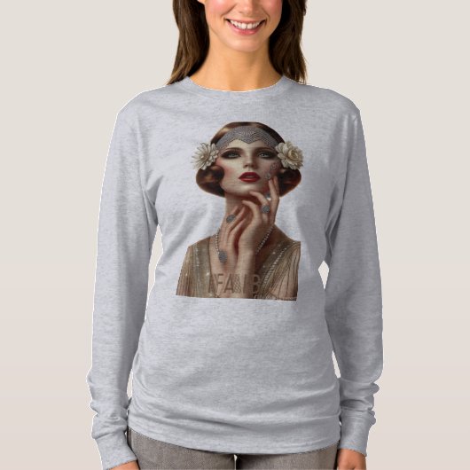 DEKO DIVA SHIRT (GRAU) (Vorderseite)