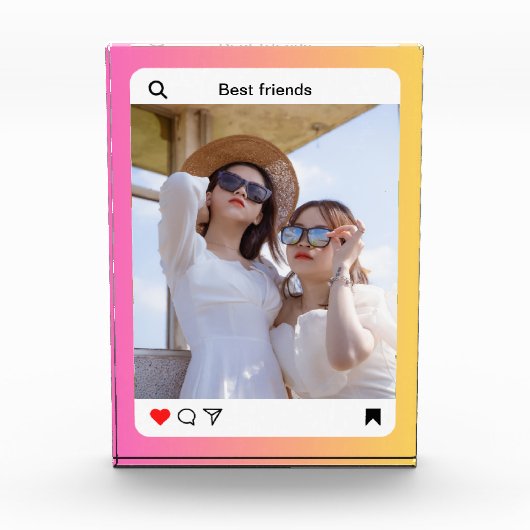 Deko eines benutzerdefinierten Fotos (Vorderseite)