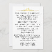 Deko Einladung zur Hochzeit (Rückseite)