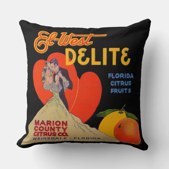 Deko El-West Delite Florida Citrus Fruit Kissen (Vorderseite)