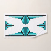 Deko-Elemente in aquamarin grün Handtuch (Handtuch)