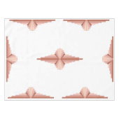 Deko-Elemente in einer Goldpalette der Rose Tischdecke (Vorderseite (Horizontal))