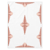 Deko-Elemente in einer Goldpalette der Rose Tischdecke (Vorderseite)