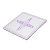 Deko-Elemente in hellen Purpurfarben Fliese (Seite)