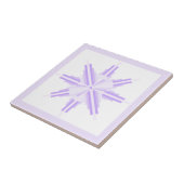 Deko-Elemente in hellen Purpurfarben Fliese (Seite)