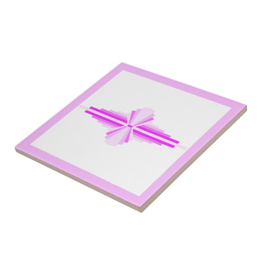 Deko-Elemente in rosa Fliese (Seite)