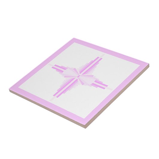 Deko-Elemente in rosa Fliese (Seite)