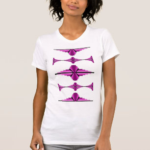 Deko-Elemente in Rosa T-Shirt