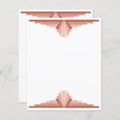 Deko-Elemente in Rose (Vorne/Hinten)