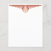 Deko-Elemente in Rose (Rückseite)