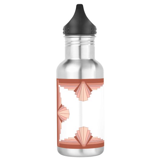 Deko-Elemente in Rose Edelstahlflasche (Links)