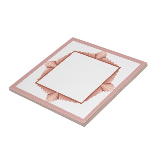 Deko-Elemente in Rose Fliese (Seite)