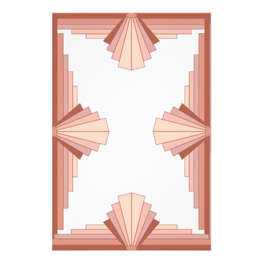 Deko-Elemente in Rose Fotodruck (Vorne)