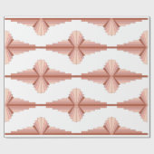 Deko-Elemente in Rose Geschenkpapier (Flach)