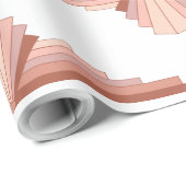 Deko-Elemente in Rose Geschenkpapier (Rolleneckpunkt)