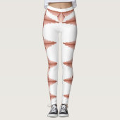 Deko-Elemente in Rose Leggings (Vorderseite)