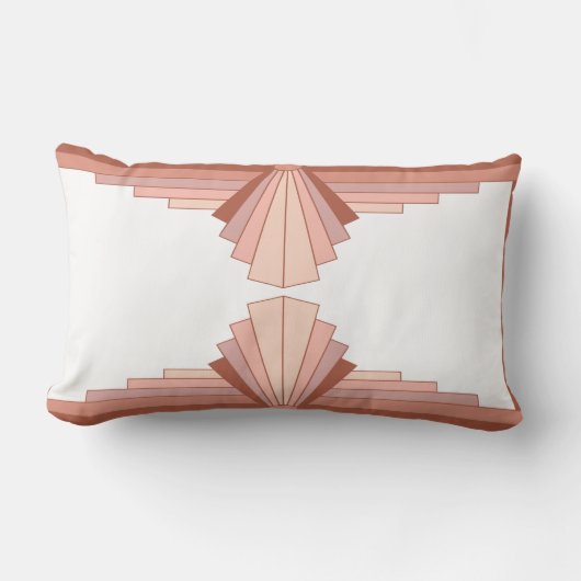 Deko-Elemente in Rose Lendenkissen (Vorderseite)