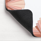 Deko-Elemente in Rose Mousepad (Ecke)