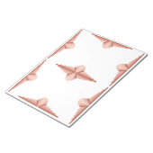 Deko-Elemente in Rose Notizblock (angewinkelt)