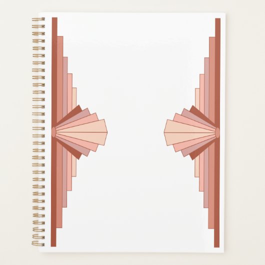 Deko-Elemente in Rose Planer (Vorderseite)