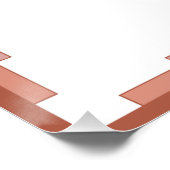 Deko-Elemente in Rose Poster (Ecke)