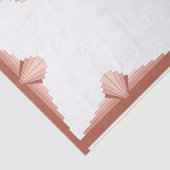 Deko-Elemente in Rose Seidenpapier (Ausschnitt)