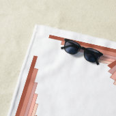 Deko-Elemente in Rose Strandtuch (Beispiel)