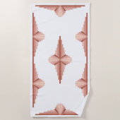 Deko-Elemente in Rose Strandtuch (Vorderseite)