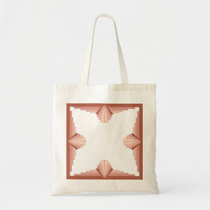 Deko-Elemente in Rose Tragetasche