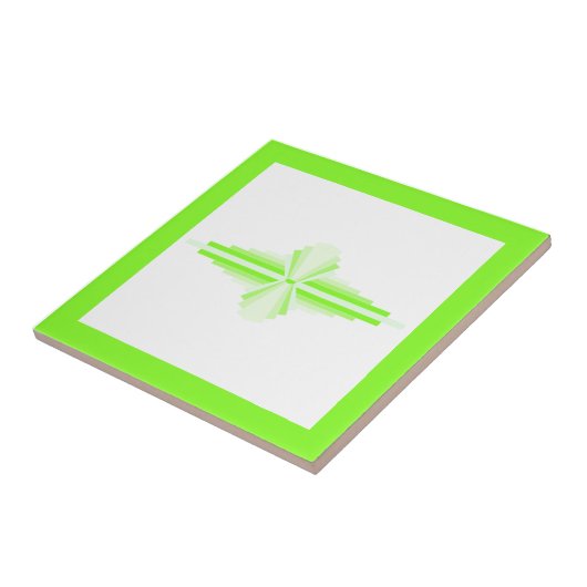 Deko-Elemente in sanft grün und Limon Fliese (Seite)