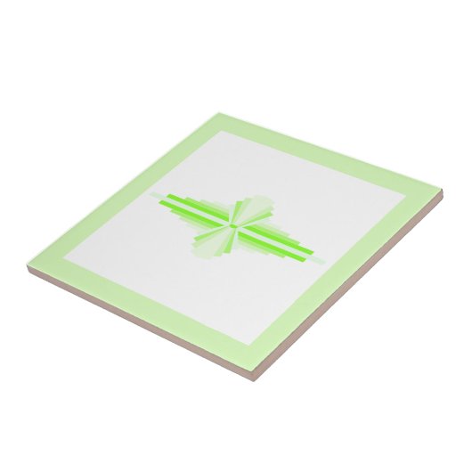 Deko-Elemente in sanft grün und Limon Fliese (Seite)