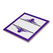 Deko-Elemente lila Fliese (Seite)