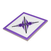 Deko-Elemente lila Fliese (Seite)