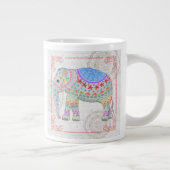 Deko Elephant Boho Style Tasse (Rechts)