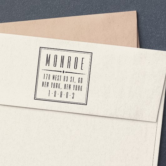 Deko Empire Rücksendeadresse Briefmarke Permastempel