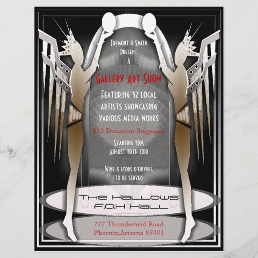 Deko Engel Flyer (Vorne)