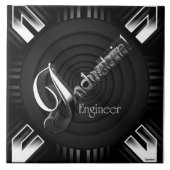 Deko Flare, Ingenieur der Industrie Fliese (Vorderseite)